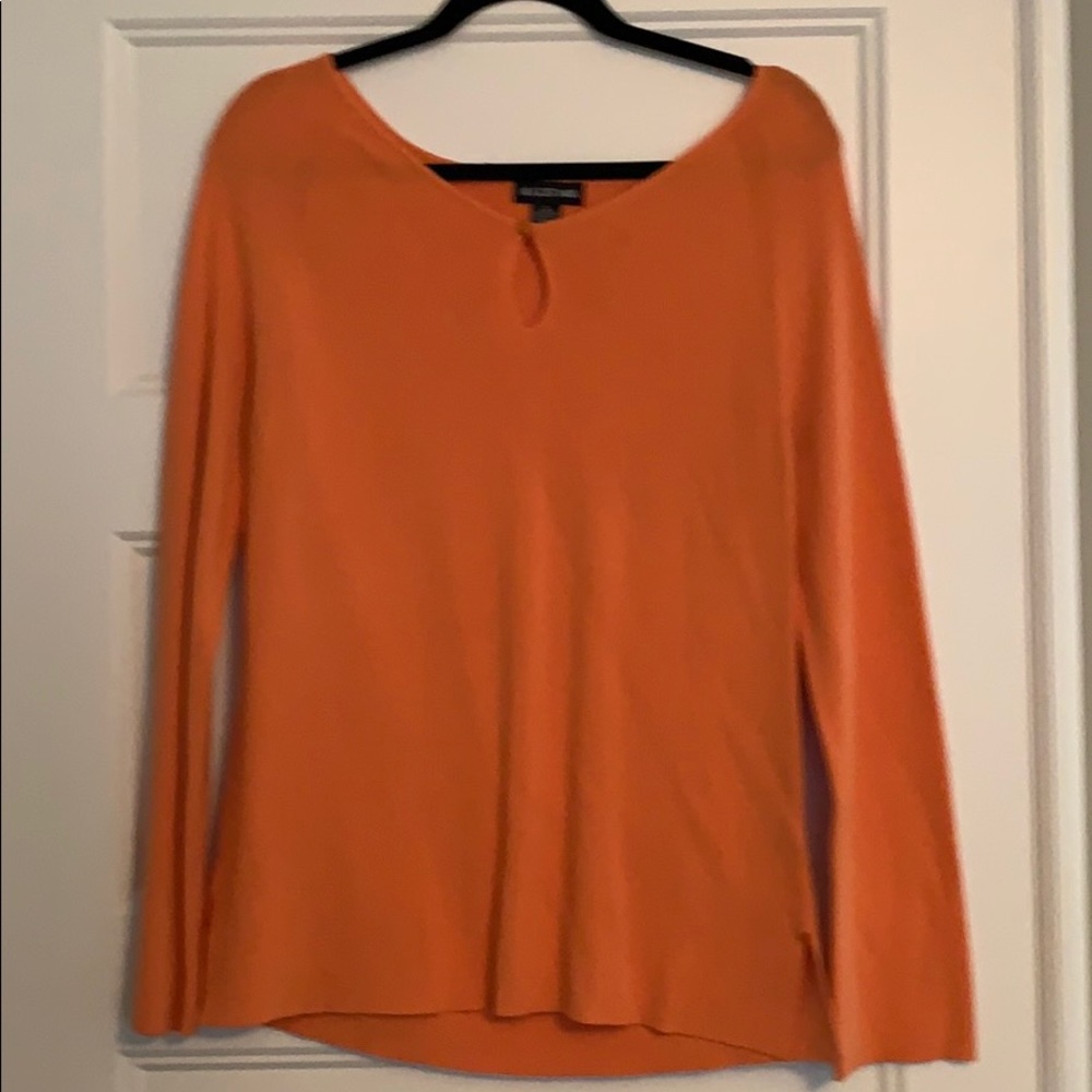 Orange sweater